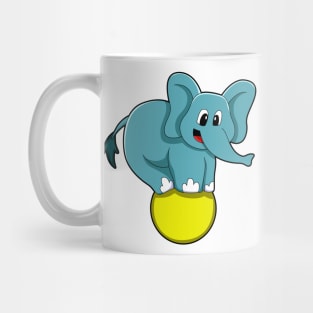 Elephant at Circus Mug